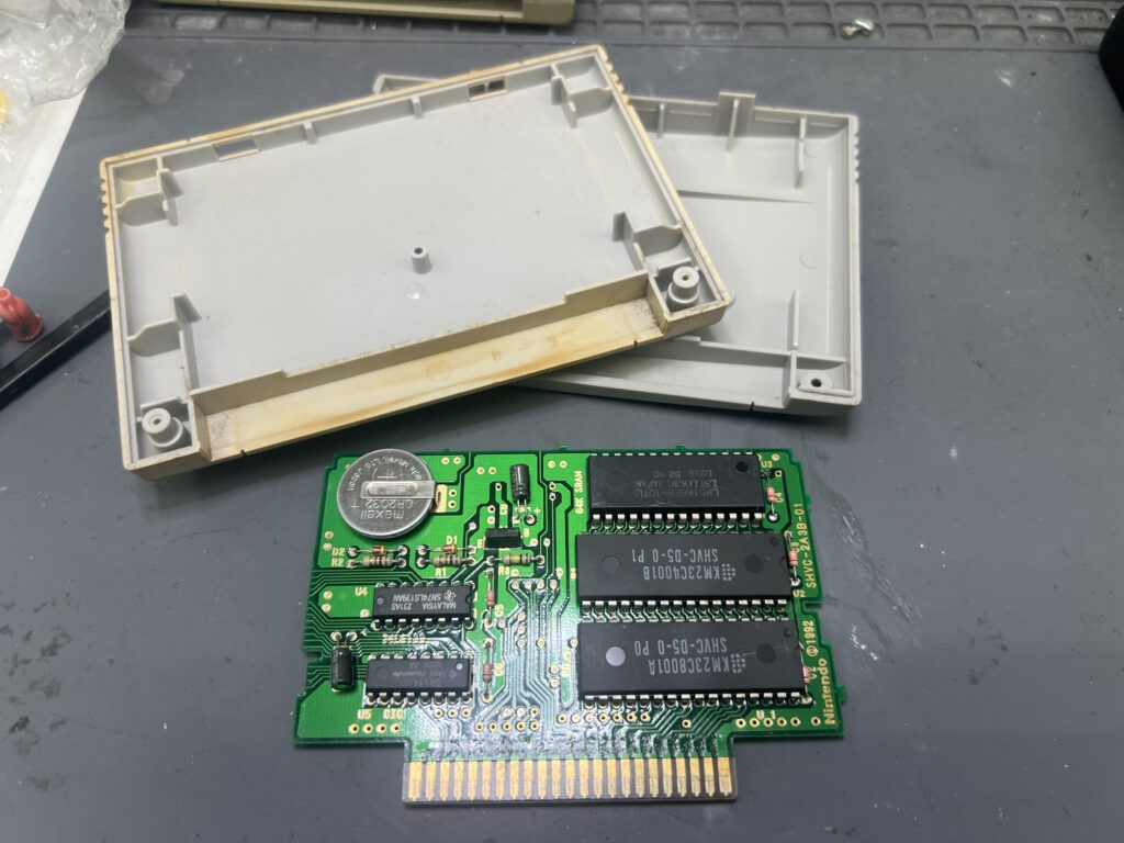 スーパーファミコン 電池