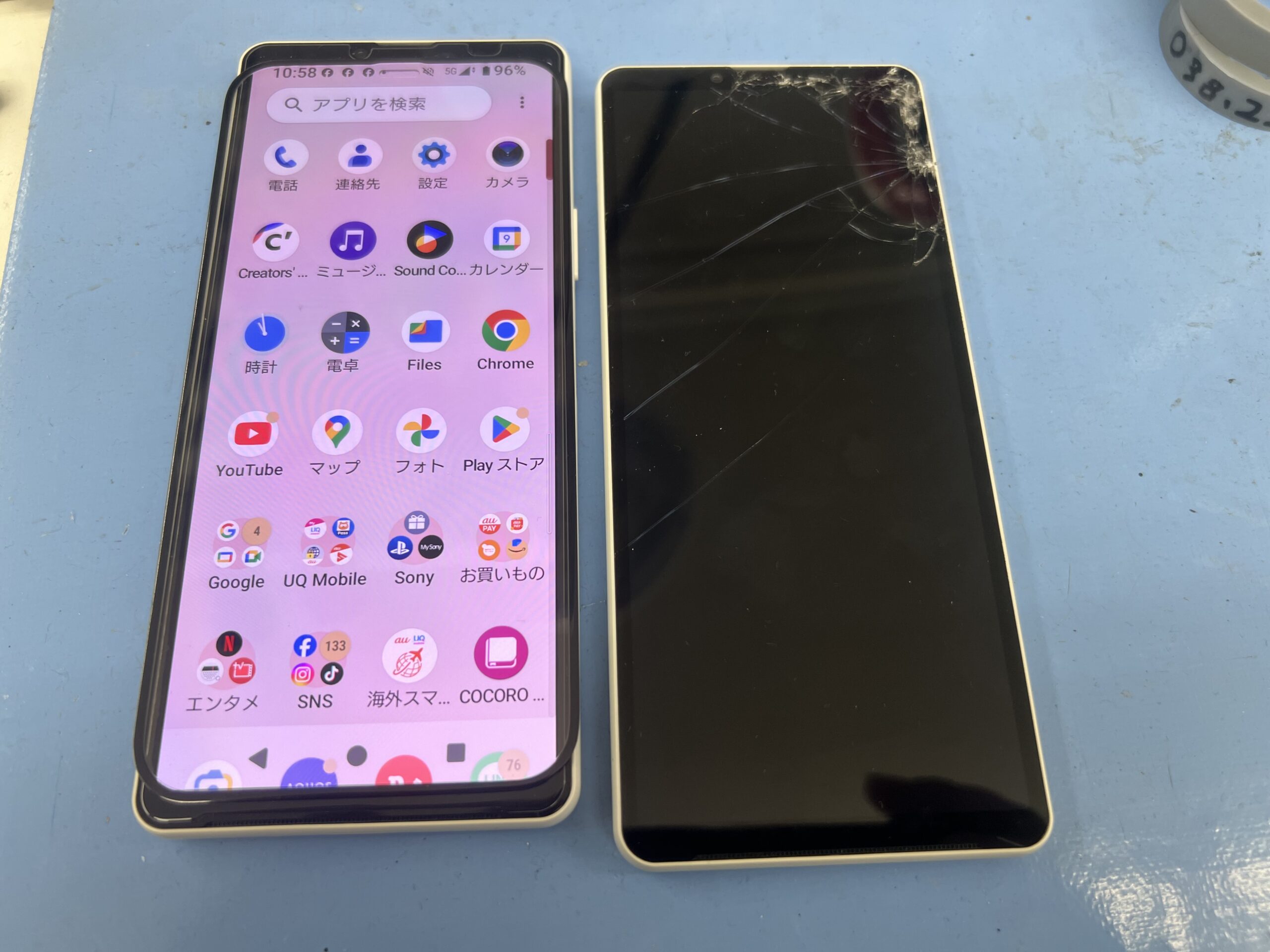 Xperia10-Ⅴ 修理【android 基板 載せ替え】