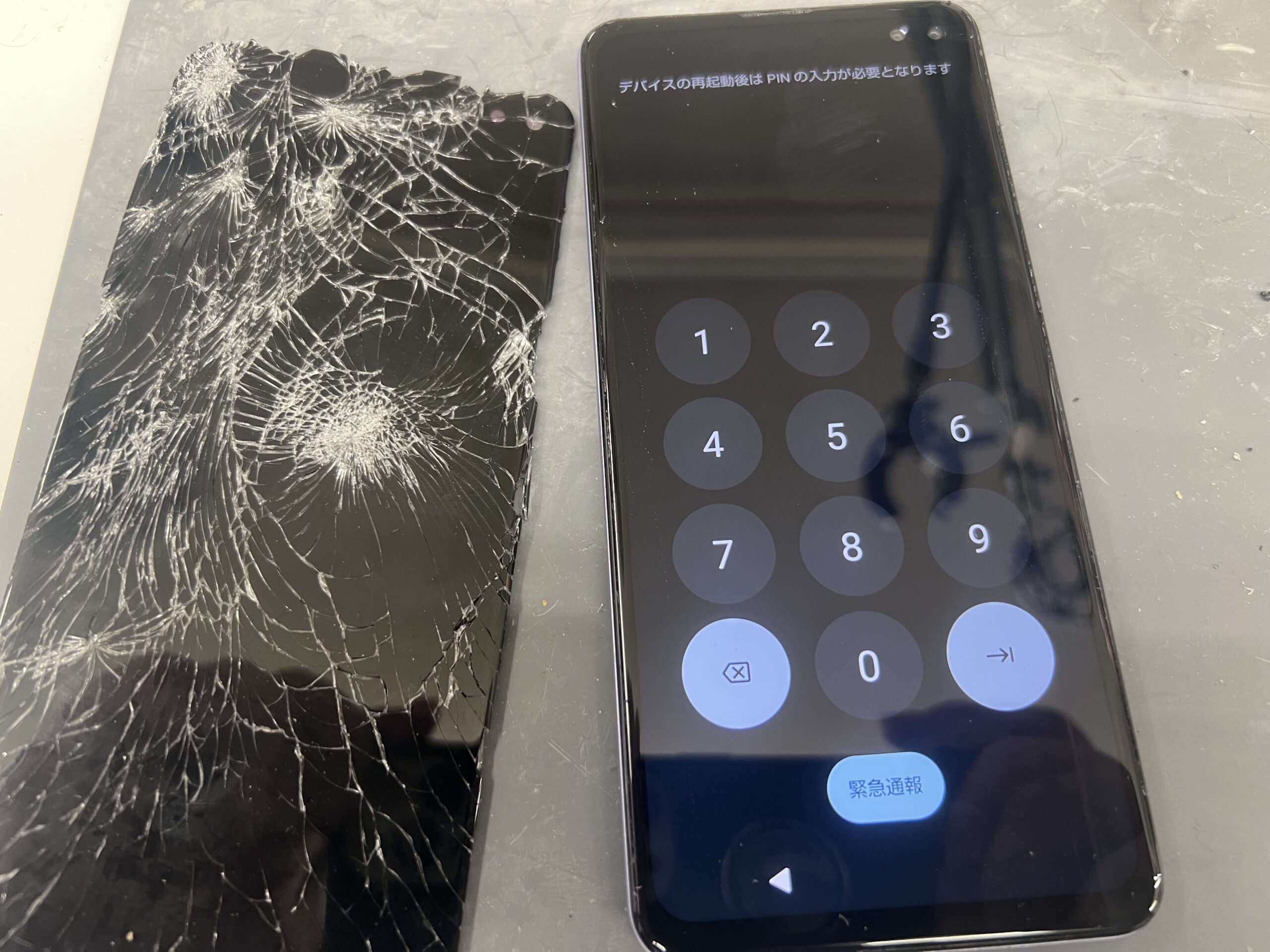 AQUOS sense4Plus画面修理【Android 修理】