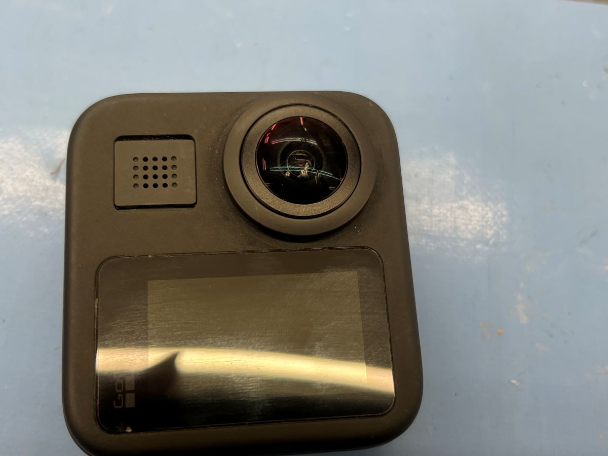 GoPro MAX レンズ交換修理事例｜落下によるレンズ傷・ぼやけの直し方【市川スマホ職人】