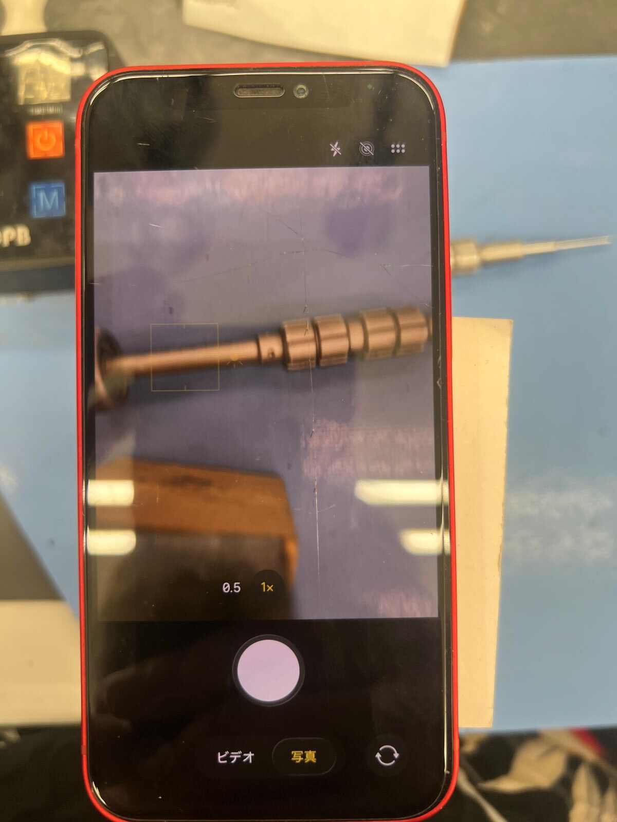iPhone12mini アウトカメラのピントが合わない症状を確認
