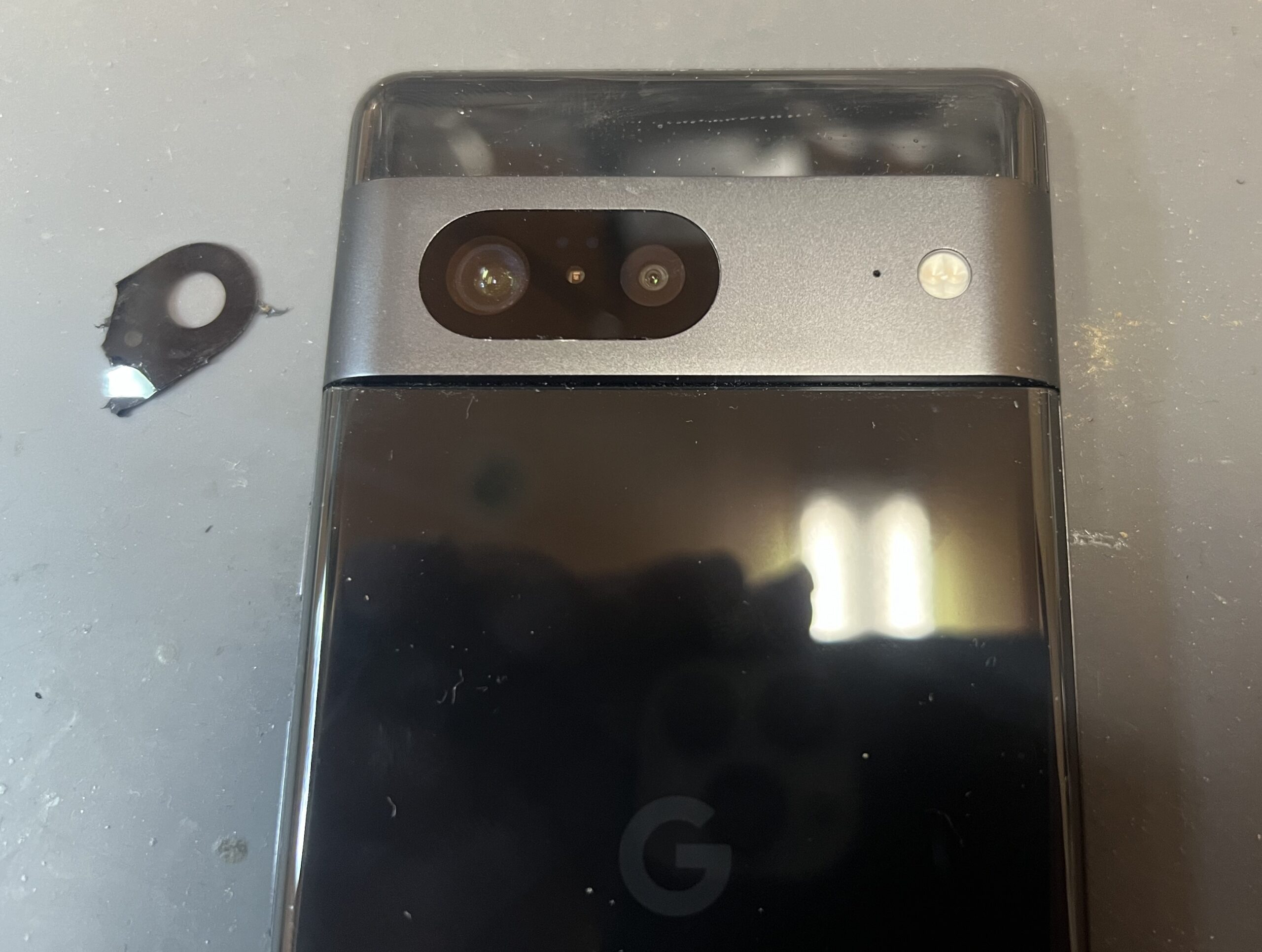 Google Pixel 7 カメラガラス交換完了